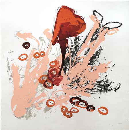 Mario Schifano(Homs 1934 - Roma 1998)SENZA TITOLOcoppia di serigrafie su...