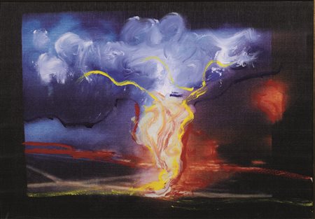 Mario Schifano(Homs 1934 - Roma 1998)SENZA TITOLOacrilico su tela preparata...