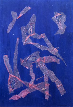 Giulio Turcato(Mantova 1912 - Roma 1995)COLLAGEolio, collage e tecnica mista...