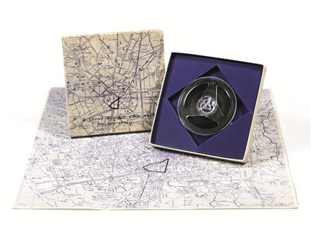 Dennis Oppenheim(Electric City 1938)A SOUND ENCLOSED LAND AREA, MILANO...