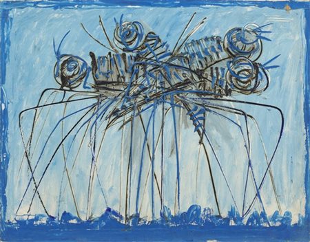 Cesare Peverelli "Senza titolo" 1955
olio su tela
cm 69,5x89,5
Firmato al retro