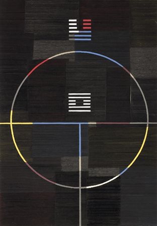 Michel Seuphor "Le cercle et l'angle droit. Duec deux I - King" 1971
tecnica mis