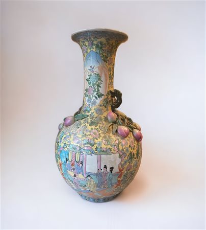  
Grande vaso Cina, Metà XX secolo
 85 H x 50cm