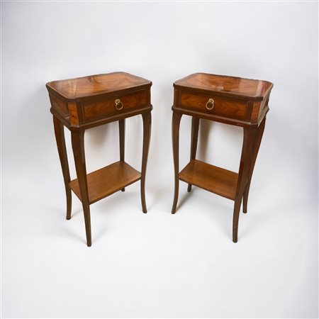  
Coppia di comodini Francia, Inizio XX secolo
 