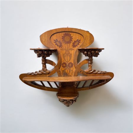Louis Majorelle (stile di) (1859 - 1926) 
Mensola Primo quarto del XX secolo
legno 