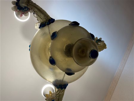  
Lampadario in vetro di Murano 
 110 x 80 cm