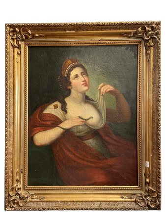  
Cleopatra Scuola italiana - prima metà XIX secolo
olio su tela 96 x 75 cm