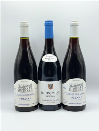  
Domaine Carré-Courbin, Volnay - Jean-Francois Protheau, Bourgogne Pinot Noir Les Pasquiers 2000
Francia-Côte de Beaune 0,75