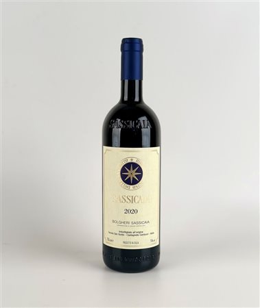  
Tenuta San Guido, Sassicaia 2020
Italia-Toscana 0,75