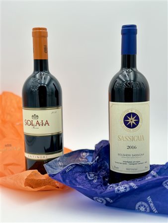 Tenuta San Guido, Sassicaia - Marchesi Antinori, Solaia