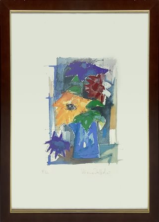 Natura morta di fiori in vaso