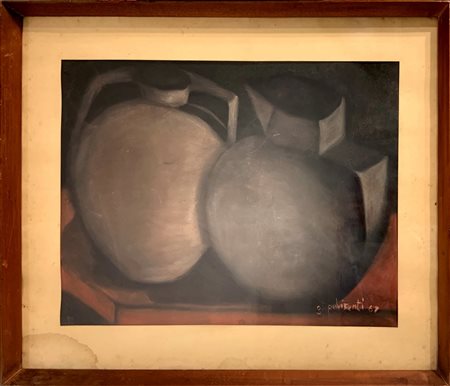 Natura morta di vasi, 1967