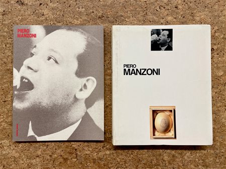 PIERO MANZONI - Lotto unico di 2 cataloghi