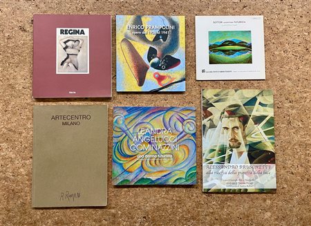 PROTAGONISTI DEL FUTURISMO - Lotto unico di 6 cataloghi