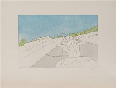 Franco Angeli (Roma 1935-1988)  - Autostrada