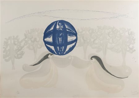 Giacomo Balla (Torino 1871-Roma 1958)  - Sintesi di primavera