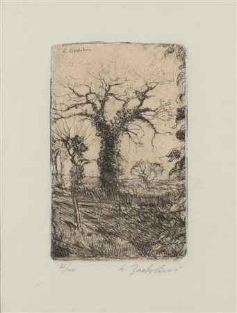 Luigi Bartolini (Cupramontana 1892-Roma 1963)  - La quercia bella