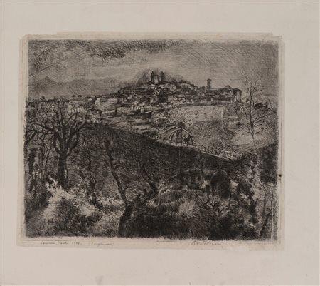 Luigi Bartolini (Cupramontana 1892-Roma 1963)  - Camerino Marche, 1926