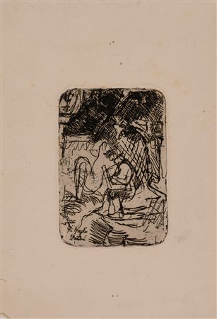 Luigi Bartolini (Cupramontana 1892-Roma 1963)  - Gli angeli