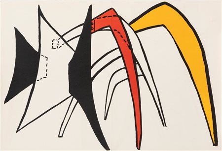 Alexander Calder (Pennsylvania 1898-New York 1976)  - Senza titolo, 1963