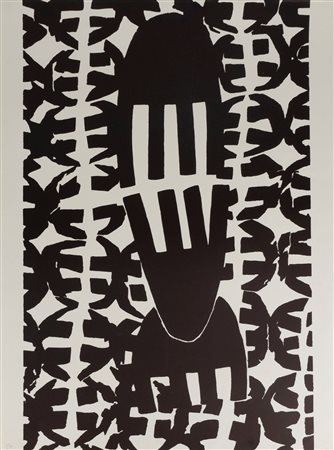 Giuseppe Capogrossi (Roma 1900-1972)  - Quarzo n° 7, 1970