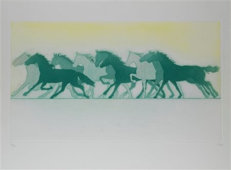 Mario Ceroli (Castel Frentano 1938)  - Cavalli