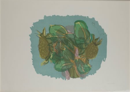 Ennio Morlotti (Lecco 1910-Milano 1992)  - Vegetazione