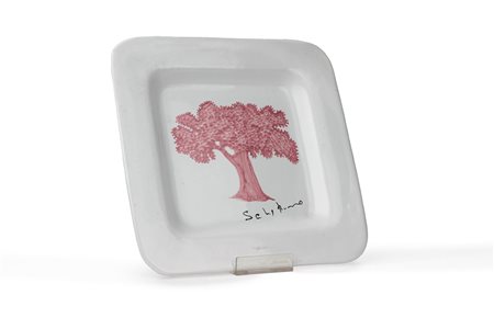 Mario Schifano (Homs 1934-Roma 1998)  - Albero