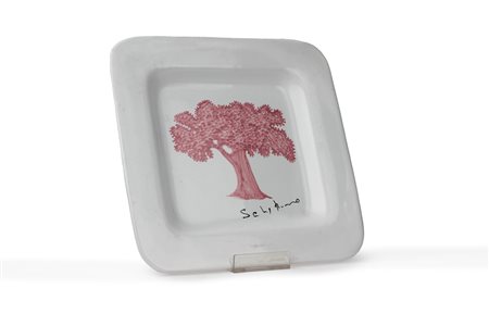 Mario Schifano (Homs 1934-Roma 1998)  - Albero