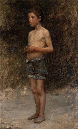 VALERIO LACCETTI (Vasto 1836-Roma 1909), Bambino