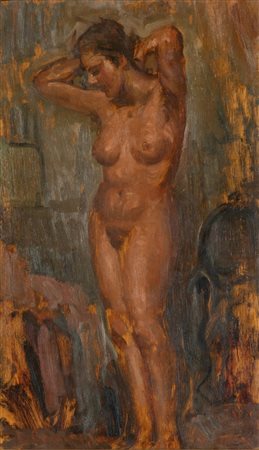 LUIGI CRISCONIO (Napoli 1893-Portici 1946), Nudo femminile