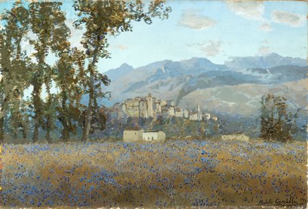 MICHELE CASCELLA (Ortona 1892-Milano 1989), Paesaggio abruzzese