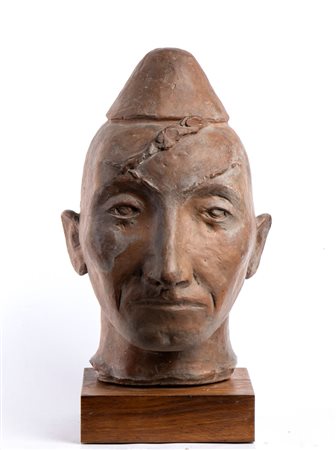 ANNIBALE ZUCCHINI (Ferrara 1891-Garbagnate (MI) 1970), Pagliaccio triste