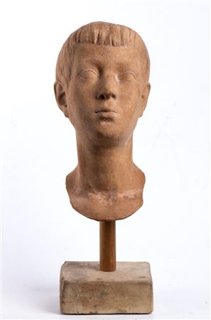 ANDREA SPADINI (Roma 1912-1983), Testa di giovane ragazzo