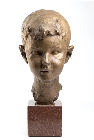 ASSEN PEIKOV (Sofia 1908-Roma 1973), Volto di fanciullo