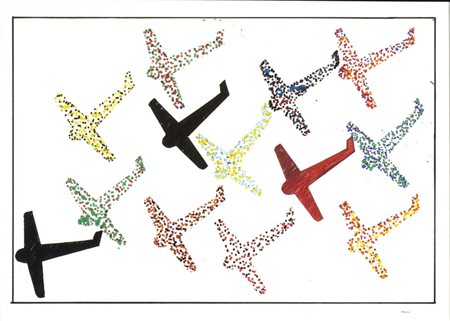 FRANCO ANGELI (Roma 1935-1988), Senza titolo