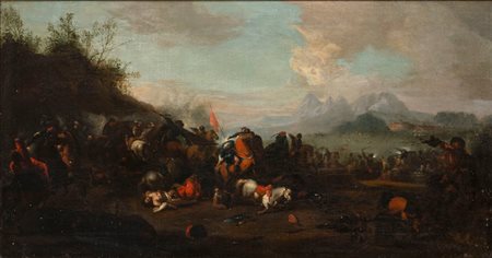 Scuola italiana, secolo XVIII - Battaglia