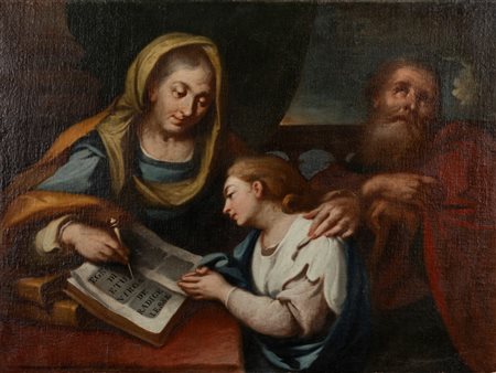 Scuola napoletana, secolo XVIII - L'educazione della Vergine