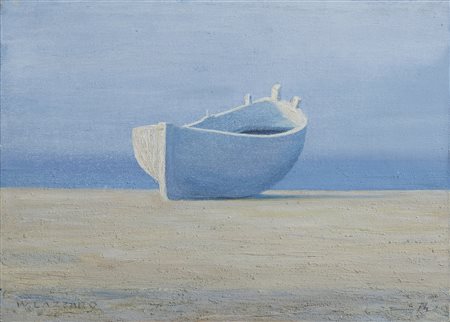 LAZZARO WALTER (1914 - 1989) - Barca bianca.