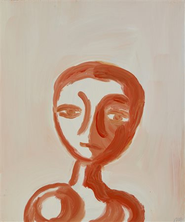 GUIDI VIRGILIO (1891 - 1984) - La testa rossa.