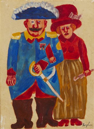 BORGHESE FRANZ (1941 - 2005) - Senza titolo.