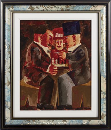 BORGHESE FRANZ (1941 - 2005) - Senza titolo.