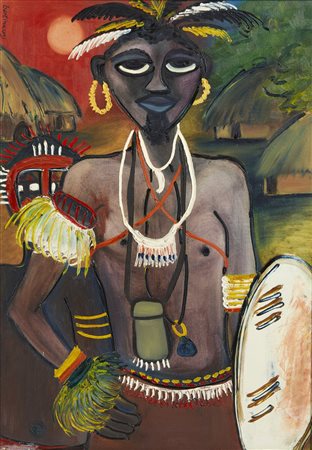 LOPES BERTINA (1924 - 2012) - Senza titolo.