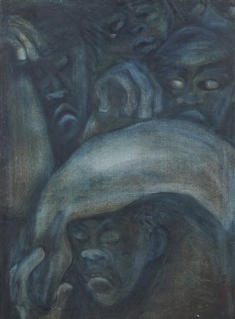 LOPES BERTINA (1924 - 2012) - Senza titolo.