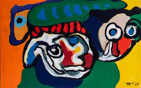 APPEL KAREL (1921 - 2006) - Senza titolo.