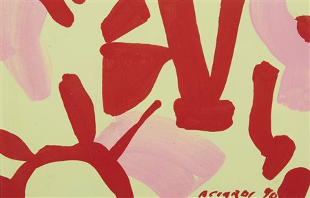 ACCARDI CARLA (1924 - 2014) - Rosso rosa giallo.