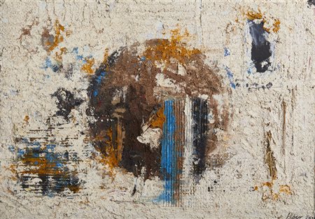 LOMBARDI PIERO (n. 1951) - Cogitationes su bianco.