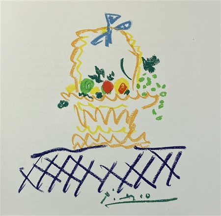 After Pablo Picasso SENZA TITOLO fotolitografia su carta, cm 35x24