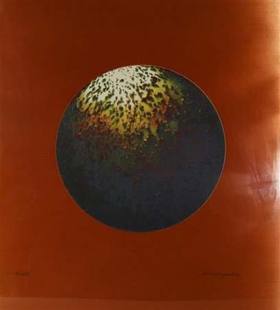 Mauro Malmignati SENZA TITOLO, 1972 serigrafia su carta, cm 78x70; es. P.d A....