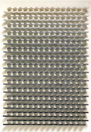 DADAMAINO 1930-2004 RILIEVO signed, titled and dated 1973 on the reverse,...